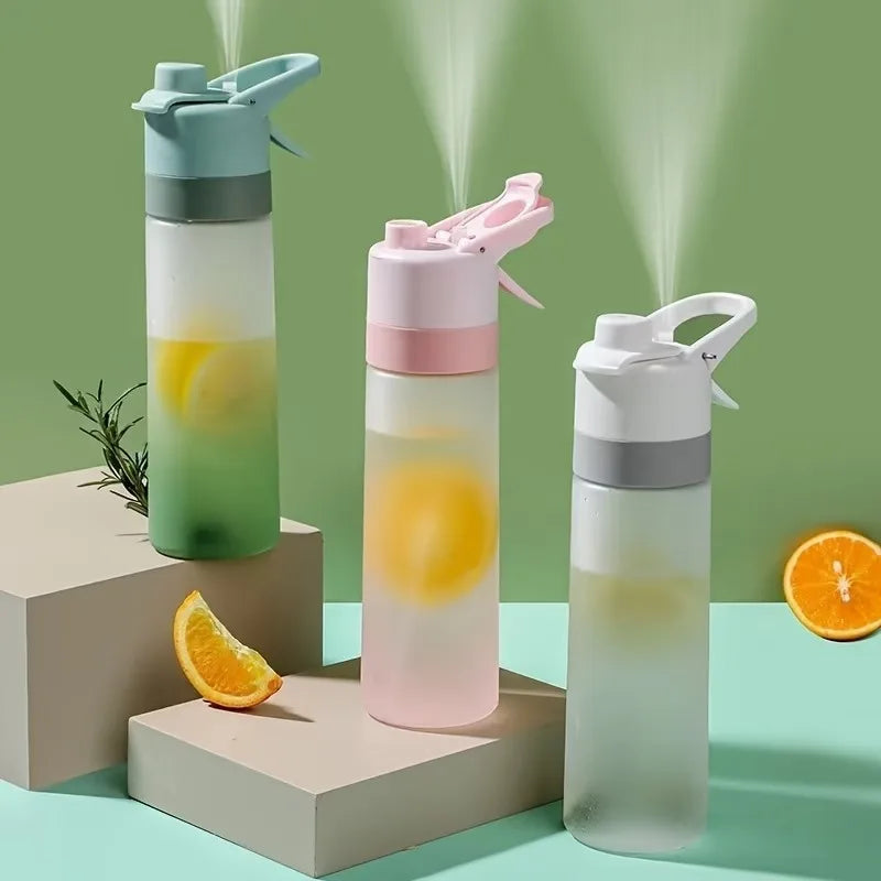 700ml Spray Water Bottle PortableOutdoorSportsGym Fitness Drinking Leakproof Lightweight ReusableTravel Hiking Cycling Drinkware
