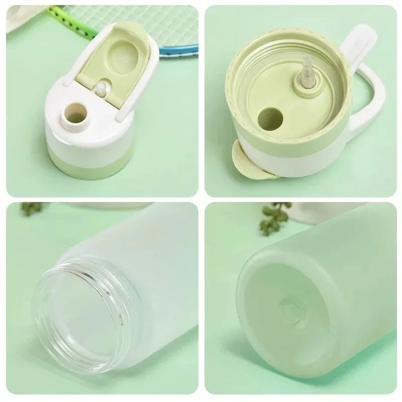 700ml Spray Water Bottle PortableOutdoorSportsGym Fitness Drinking Leakproof Lightweight ReusableTravel Hiking Cycling Drinkware