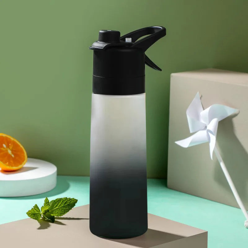 700ml Spray Water Bottle PortableOutdoorSportsGym Fitness Drinking Leakproof Lightweight ReusableTravel Hiking Cycling Drinkware