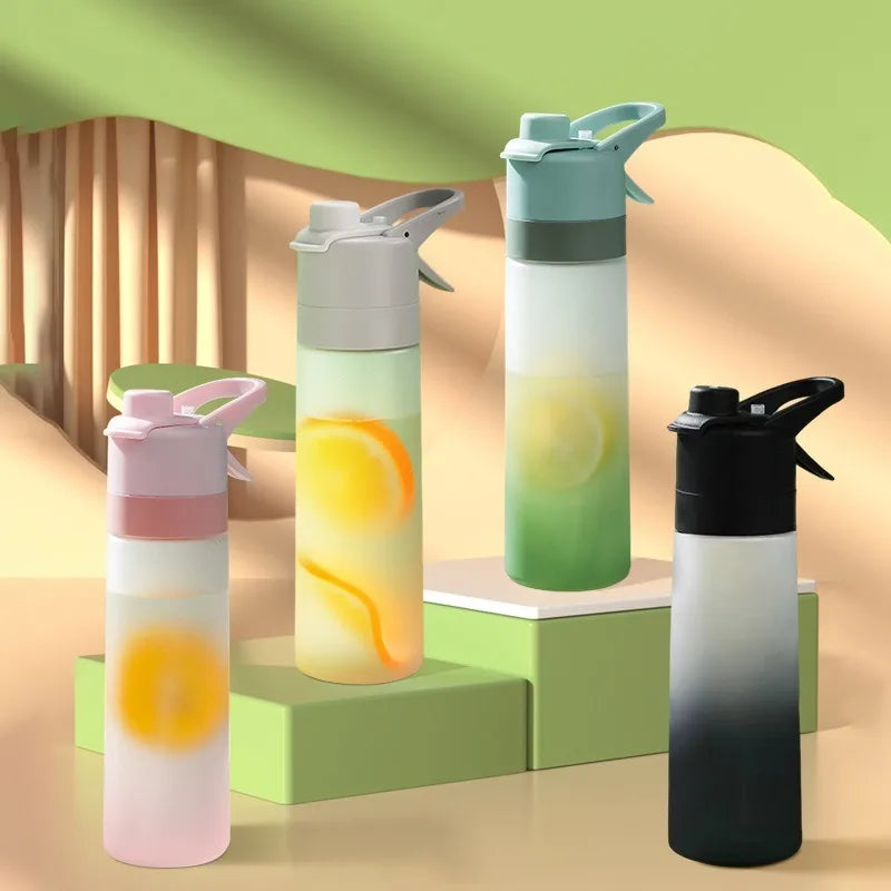 700ml Spray Water Bottle PortableOutdoorSportsGym Fitness Drinking Leakproof Lightweight ReusableTravel Hiking Cycling Drinkware